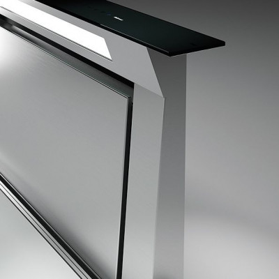 Worktop вытяжка FALMEC DOWNDRAFT GLASS BLACK 1200 мм Установка в столешницу, без мотора